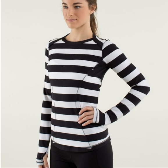 lululemon athletica Tops - Lululemon Base Runner Long Sleeve size 4